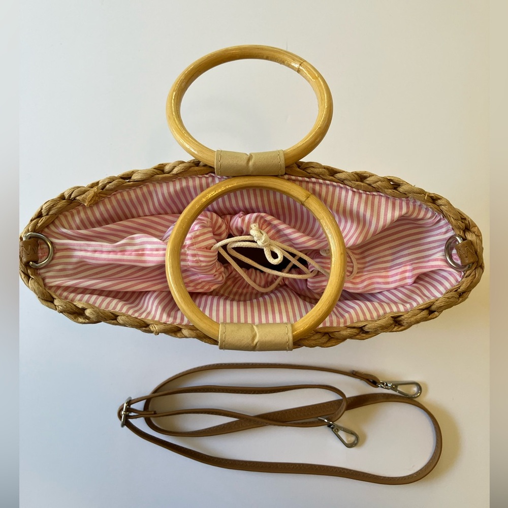 NWOT Collection 18 Straw Bag - Picture 4 of 9